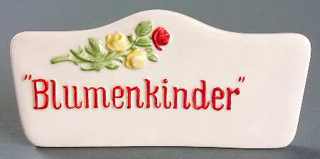Advertising Signs Blumenkinder - 1966 - Advertising Signs