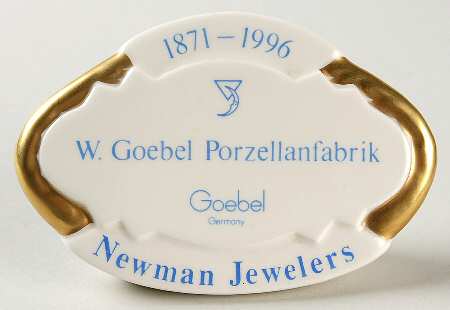 Advertising Signs Goebel Porzellanfabrik/Newmans Jew - Advertising Signs