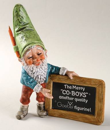 Advertising Signs Merry "Co Boys" Figurines - Advertising Signs