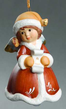 Angel Bell Ornaments Angel Wishes-Champagne - No Box