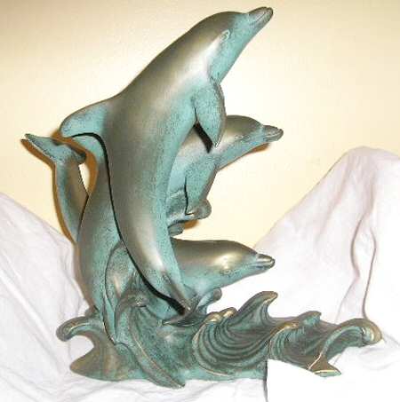 Bronze Figurines Ocean Dancers - No Box