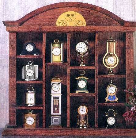 Classic Clock Collection by Gorham Silver