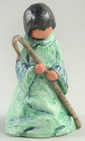 De Grazia Nativity Joseph - Green - No Box