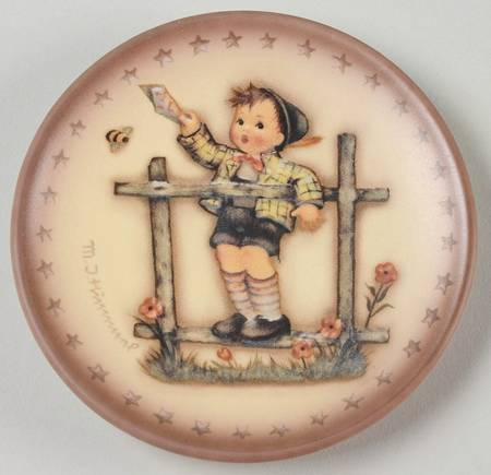 Miniature Annual Plate Come Back Soon - Boxed