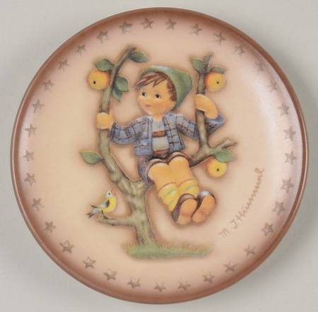 Miniature Annual Plate Apple Tree Boy - No Box