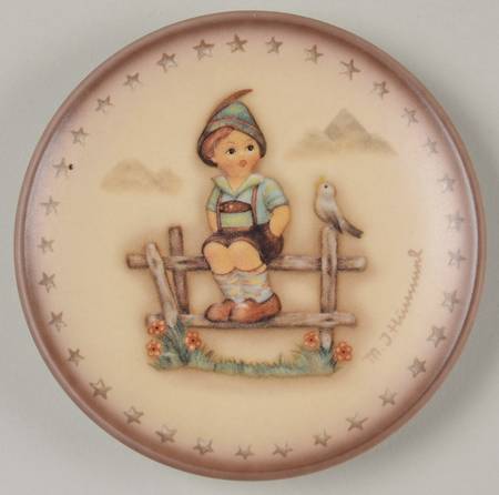 Miniature Annual Plate Wayside Harmony - No Box