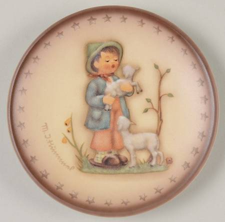 Miniature Annual Plate Shepherd Boy - No Box