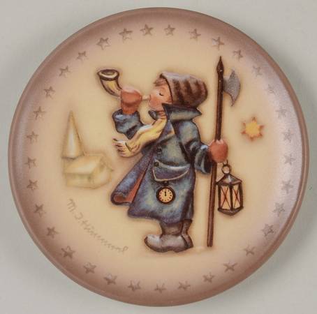 Miniature Annual Plate Hear Ye, Hear Ye - Boxed