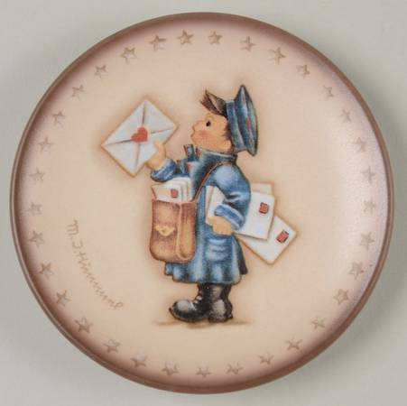 Miniature Annual Plate Postman - Boxed