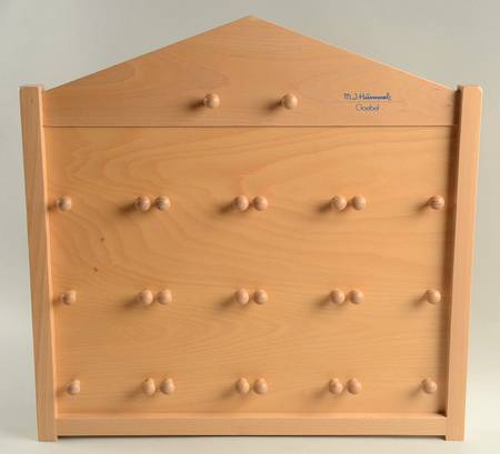 Miniature Annual Plate Wooden Display Only - Display Rack Wood