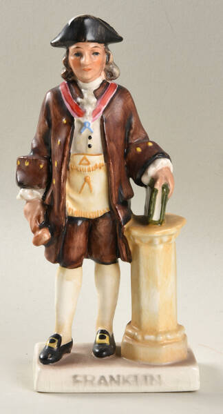 Masonic Brothers & Statesmen Franklin - No Box