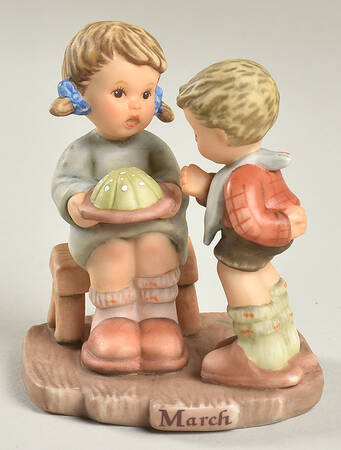 Monthly Memories-Berta Hummel Birthday Treat - Boxed