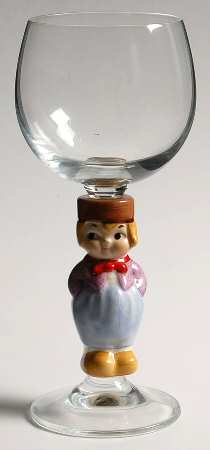 Goebel Dolly Dingle Glassware Friend Hans-Holland-Wine - No Box
