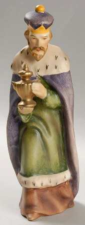 Goebel Nativity-Hx82 Standing Wiseman W/ Urn - Boxed