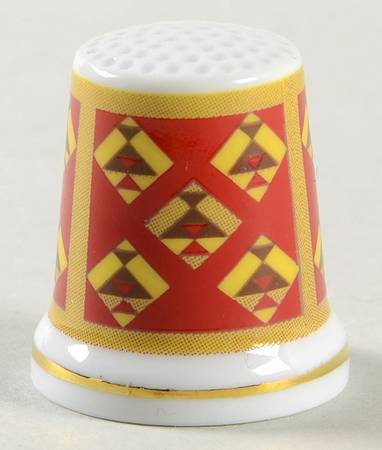 Patchwork Quilt Flower Pot - Boxed