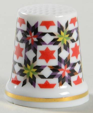 Patchwork Quilt Star Of Le Moyne - Boxed