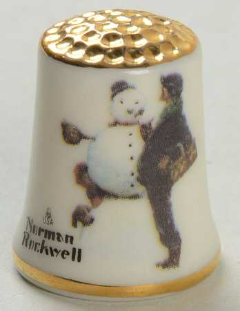 Christmas Thimbles by Gorham