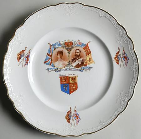 Grimwades Royalty Giftware George V & Mary Coronation Plate - No Box