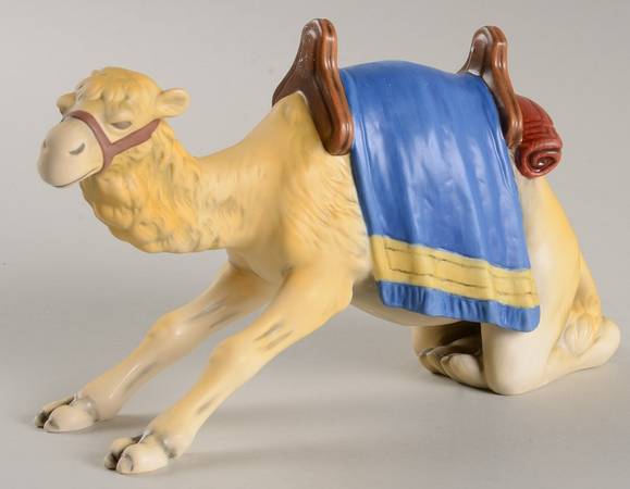 Nativity Camels-New Styles Camel-Kneeling Small - Boxed