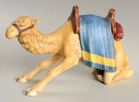 Nativity Camels-New Styles Camel Kneeling Large - No Box
