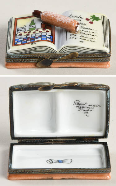 Gerard Ribierre Limoges Box Champagne & Caviar Tray - No Box