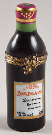 Gerard Ribierre Limoges Box Wine Bottle - No Box