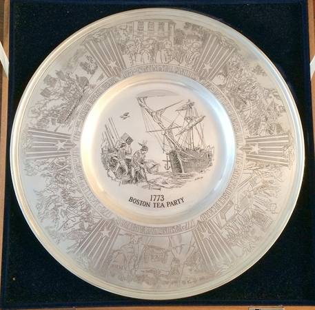 Bicentennial Plate-Sterling by Gorham Silver