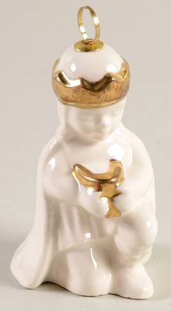 Nativity Ornaments Wise Man-Kneeling W/ Gold Crown - No Box