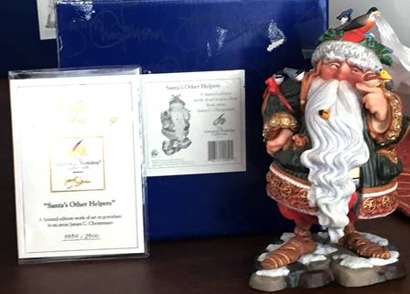 James Christensen Collection Santa's Other Helpers - Boxed