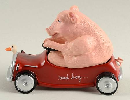 Fun Art By Will Bullas Road Hog - No Box