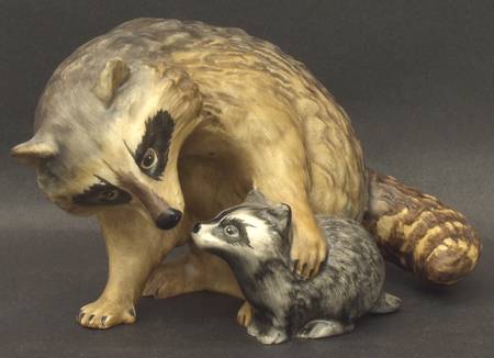 Mother's Day Figurines Raccoons - No Box