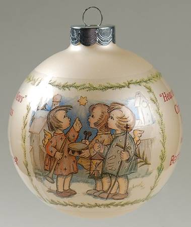 Berta Hummel Annual Ball Ornament Heavenly News - Wtih Box Bx1995