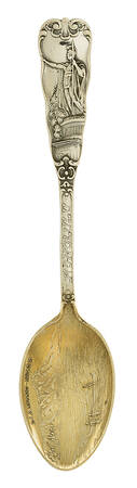Souvenir Spoons Diamond Head Honolulu - No Box