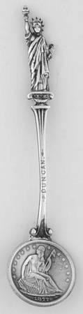 Souvenir Spoons by Gorham Silver