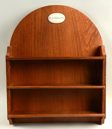 Hummel Miniature Bells Wooden Display Rack - Display Rack Wood