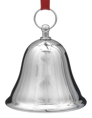 Sterling Christmas Bell Christmas Bell Plain - No Box