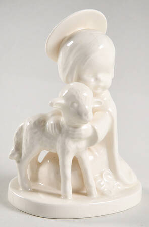 All White Figurines Watchful Angel-Glossy - No Box
