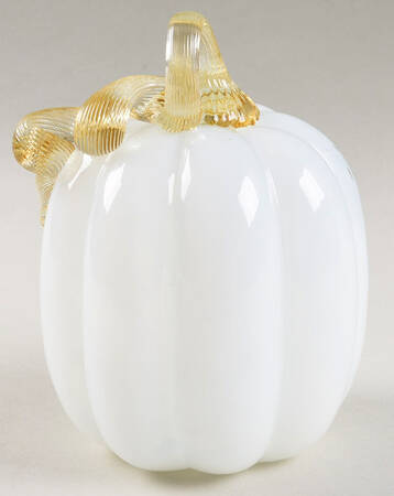 Pumpkin Patch White Tall Pumpkin - No Box
