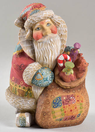 Santa Surprise Boxes (Polystone) On The Go - With Box