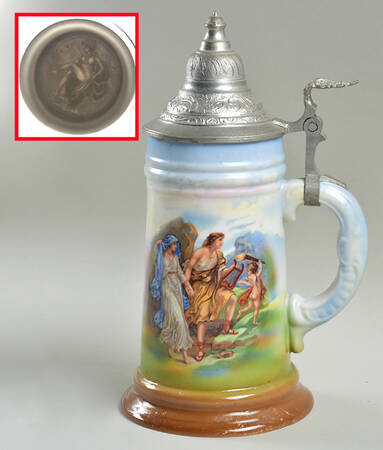 Neutettau Lithophane Steins by Gerold Porzellan