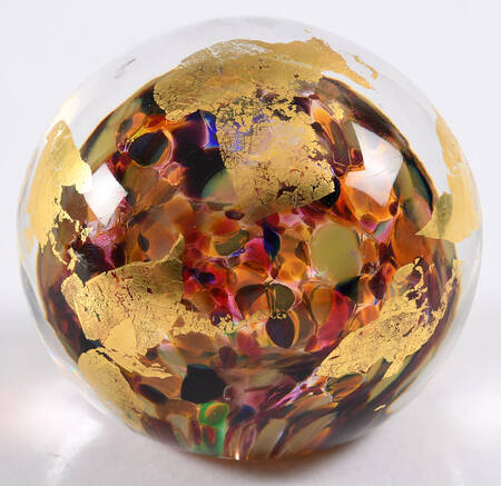 Art Glass Paperweights by Gandelman Glass