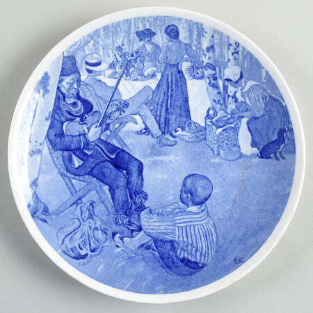 Carl Larsson Art Breakfast In The Green - No Box
