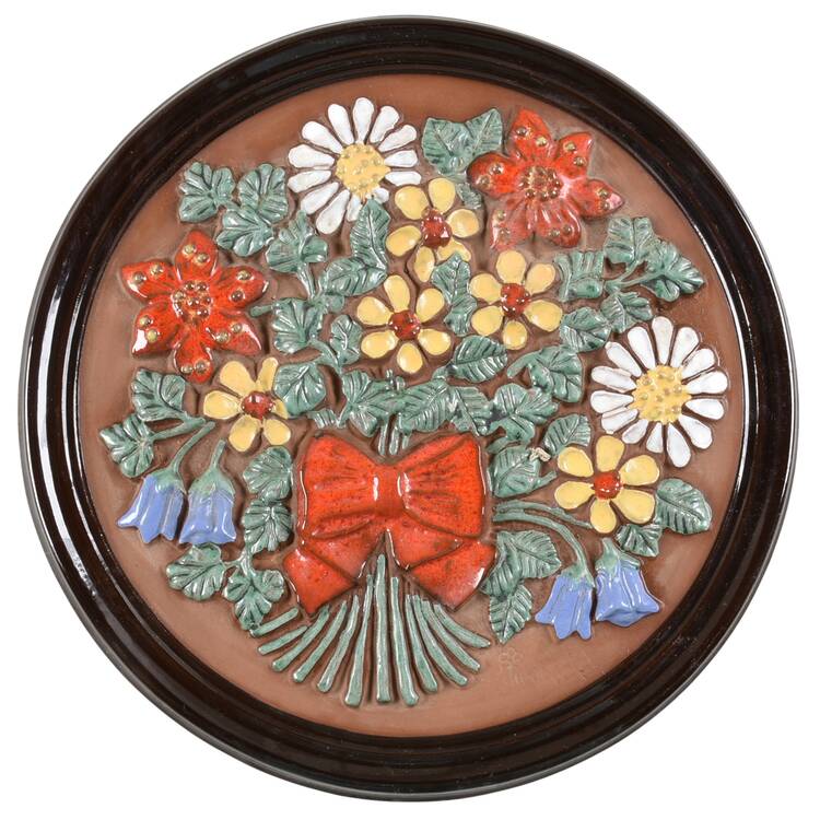 Floral Plaques Flower Bouquet - No Box