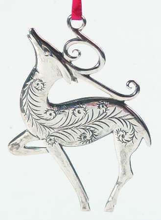 Hand & Hammer Christmas Ornament Prancer - No Box