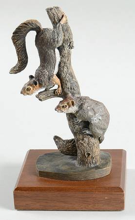 Audubon Bronzes Squirrels - No Box