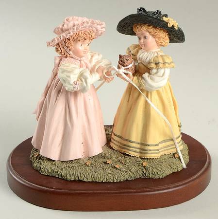Maud Humphrey Bogart Figurine New Friends - No Box
