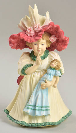 Maud Humphrey Bogart Figurine Hush Santa's Coming - No Box