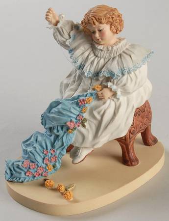 Maud Humphrey Bogart Figurine Seamstress - No Box