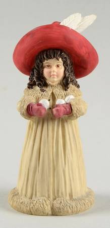 Maud Humphrey Bogart Figurine Winter Fun - No Box