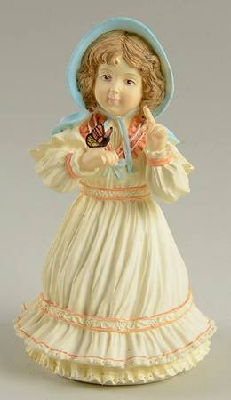 Maud Humphrey Bogart Figurine Flying Lessons - Boxed